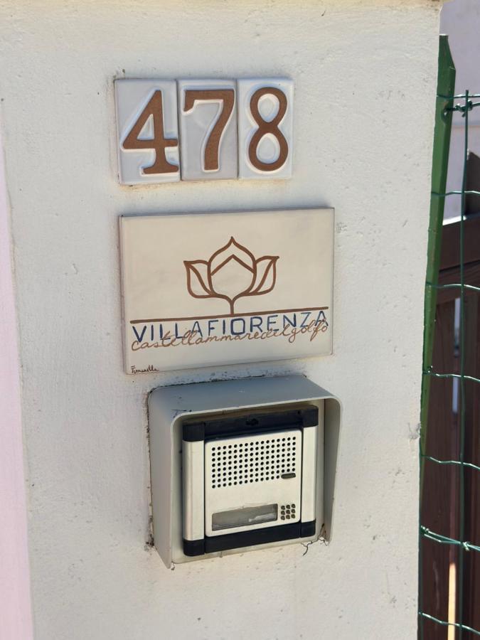 קאסטלמארה דל גולפו Villa Fiorenza - 100 Mt Dal Mare מראה חיצוני תמונה